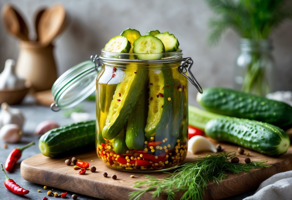 spicy pickle recipe